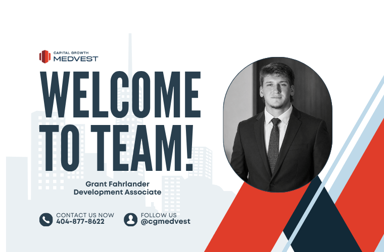Capital Growth Medvest Announces Hiring of Grant Fahrlander as Development Associate